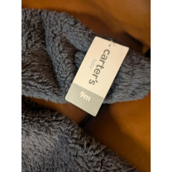 Baby Carter's Bunting Jumpsuit 9m Gray, NWT - Picture 3 of 4